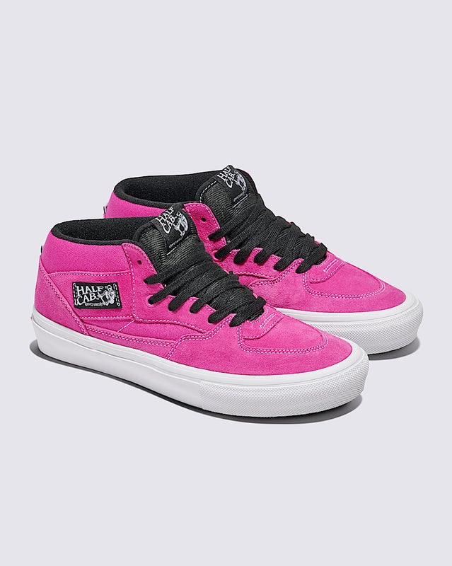 Vans Skate Half Cab, pop hot pink.