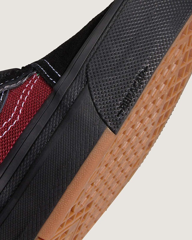 Vans Skate Old Skool Wafflecup, black / red