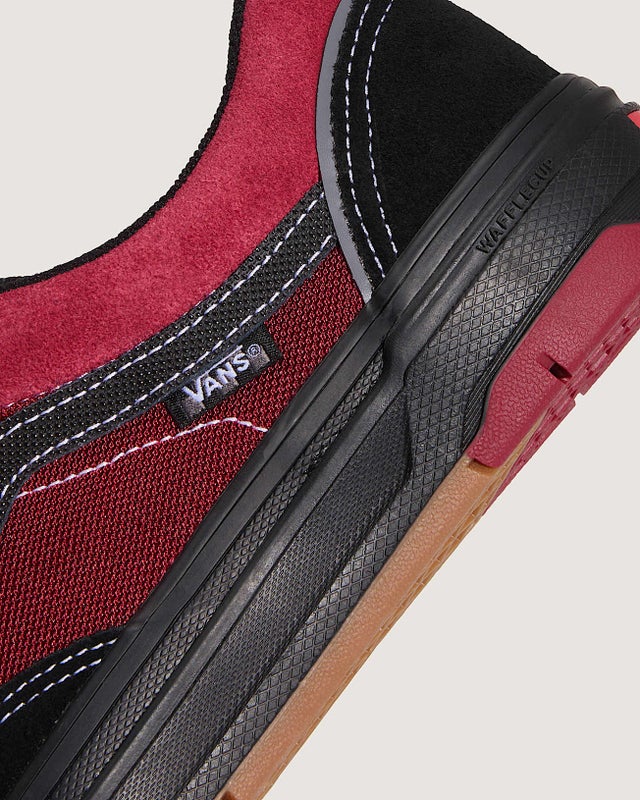 Vans Skate Old Skool Wafflecup, black / red