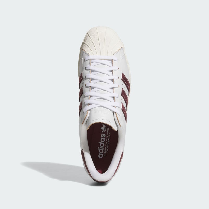 Adidas Superstar 80 ADV, crystal white / shadow red / off white