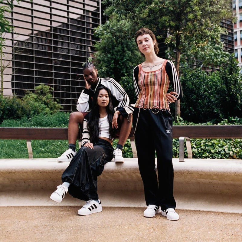 adidas Superstar XLG Women's, cloud white / core black