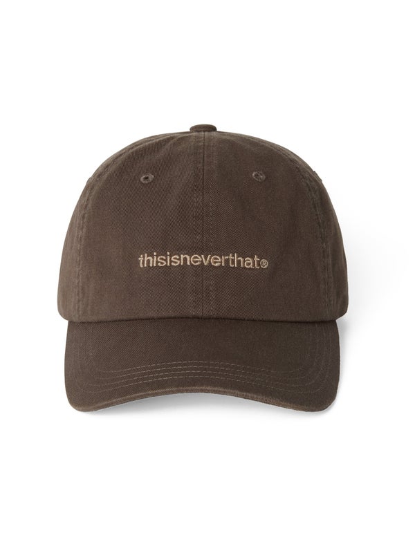 thisisneverthat T-Logo Cap, washed brown