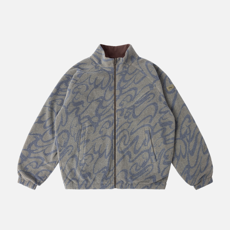 Dime Reversible Chilling Fleece, smoke / brown