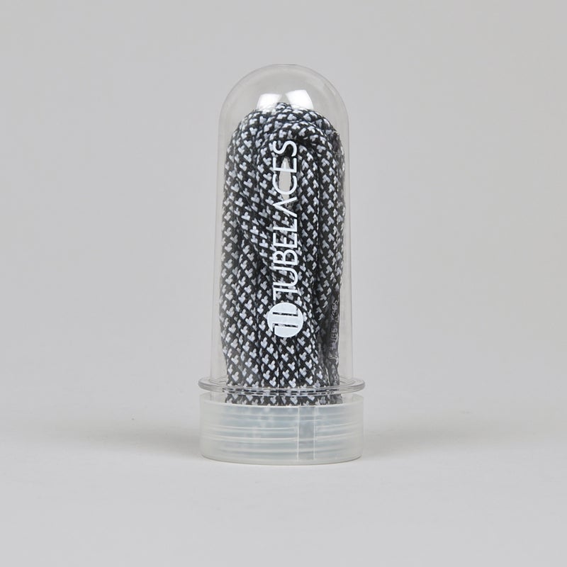 Tubelaces Rope Multi, black / white