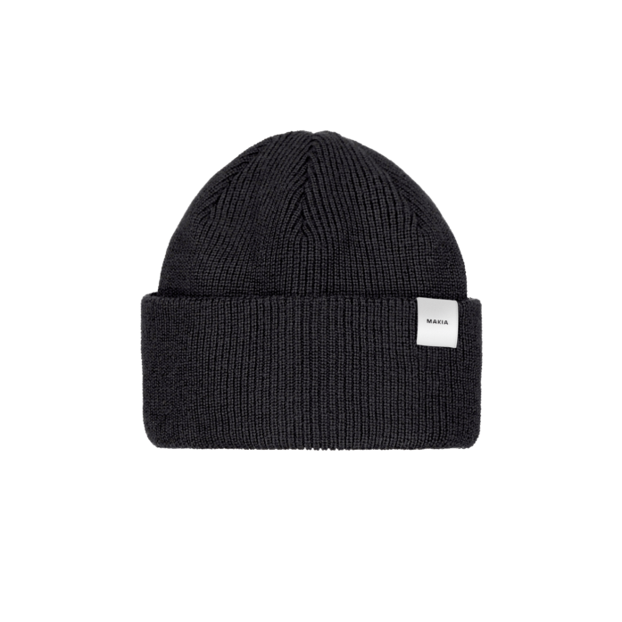 Makia Merino Thin cap, black