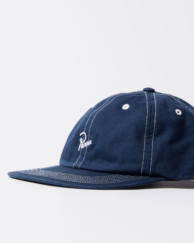 Parra Signature 6 Panel Hat, navy blue