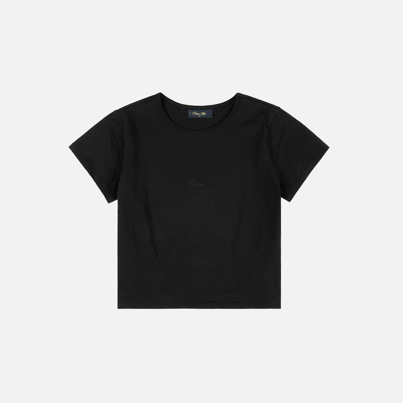 Dime Cursive Tee WMNS, black