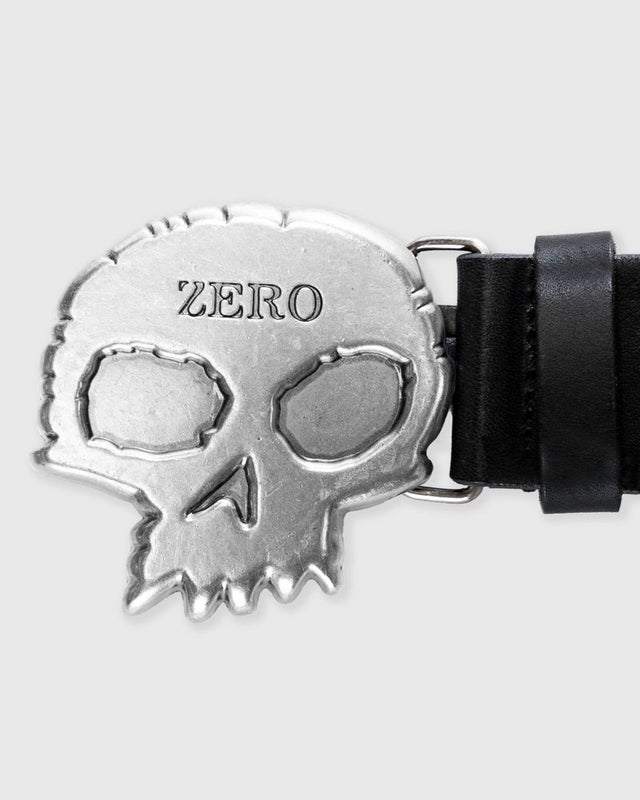Pleasures X Zero Studded Leather Belt, black