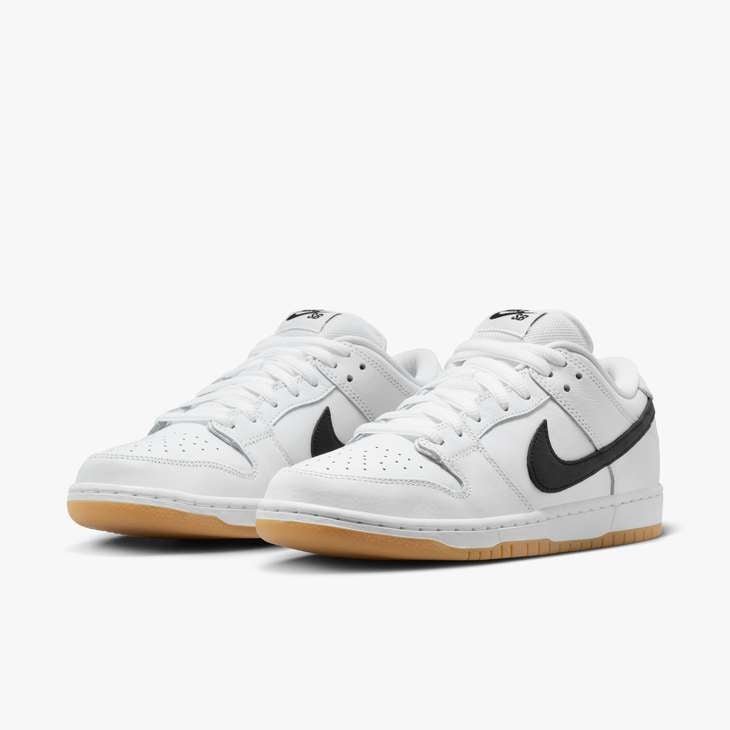 adult nike dunk low white black