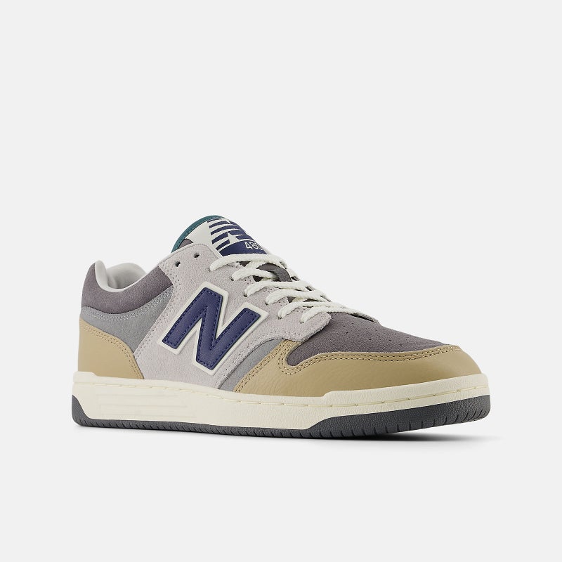 New Balance 480, castlerock / brown