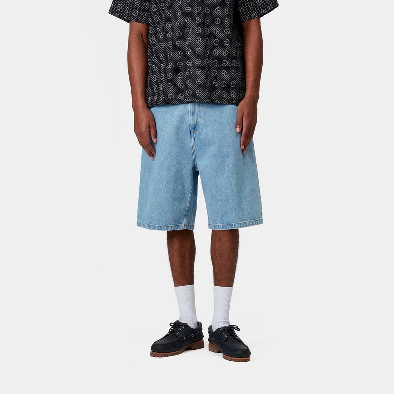 Carhartt Brandon Shorts, blue stone bleached