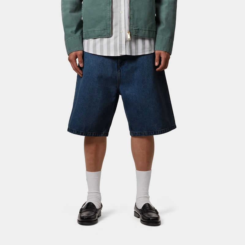 Carhartt Brandon Shorts, blue stone washed