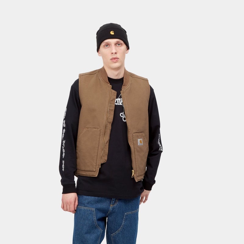 Carhartt Classic Vest, hamilton brown rinsed