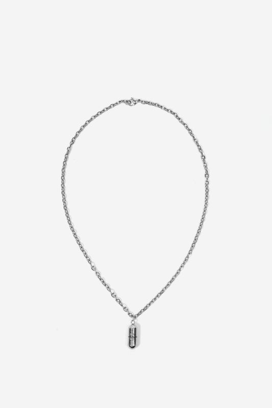 Wasted Paris All-Nighter Necklace, silver.