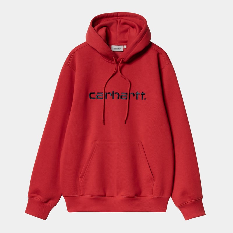 Carhartt Hooded Sweat, cherry / space.