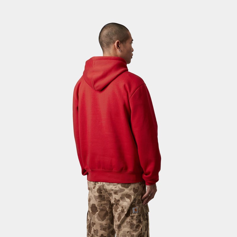 Carhartt Hooded Carhartt Sweat, cherry / space