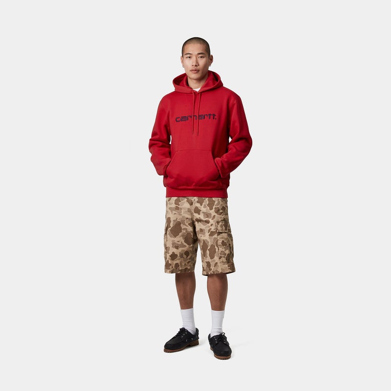 Carhartt Hooded Carhartt Sweat, cherry / space