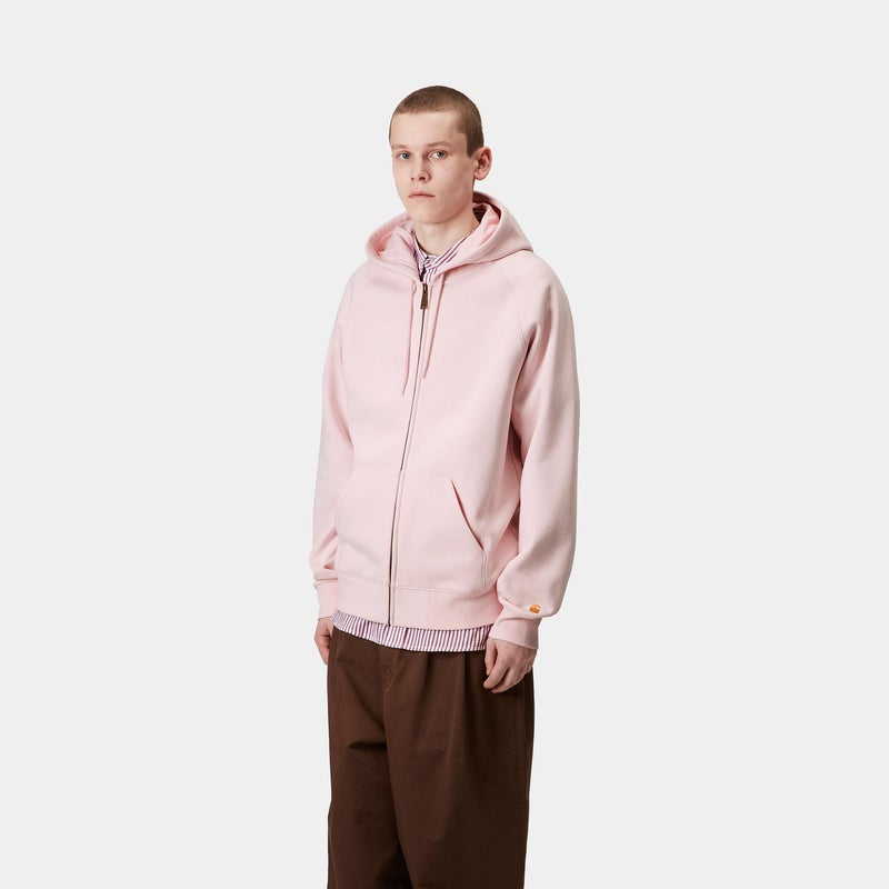 Carhartt Hooded Chase Jacket, air pink