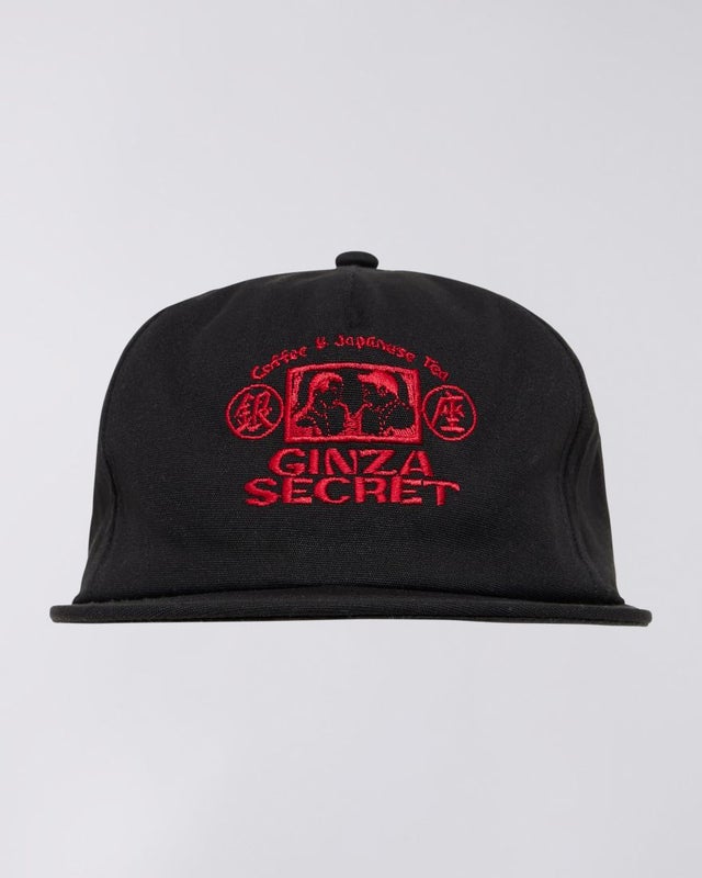 Edwin Ginza Secret 5-Panel Cap. black