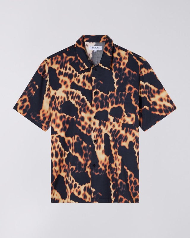 Edwin Yakedo S/S shirt, multicolor garment washed