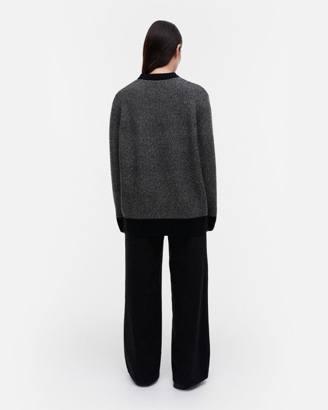 Marimekko Pehmyt Unikko,  black / gray