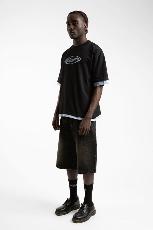 Wasted Paris Sandblast Casper Short, faded black