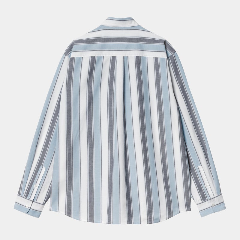 Carhartt Kendricks Shirt, blue / stripe