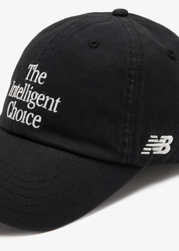 New Balance 6-panel The Intelligent Choice Hat, black