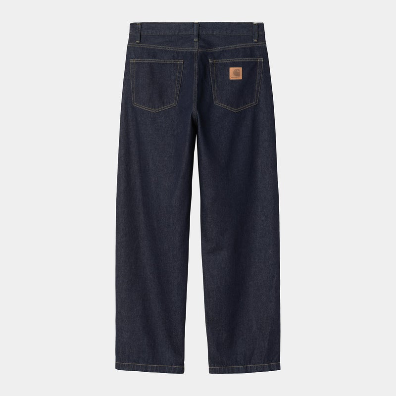 Carhartt Landon Pant, blue rinsed (leather patch)
