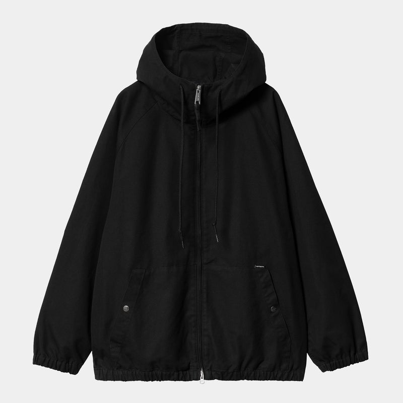 Carhartt Madock jacket, black stone washed