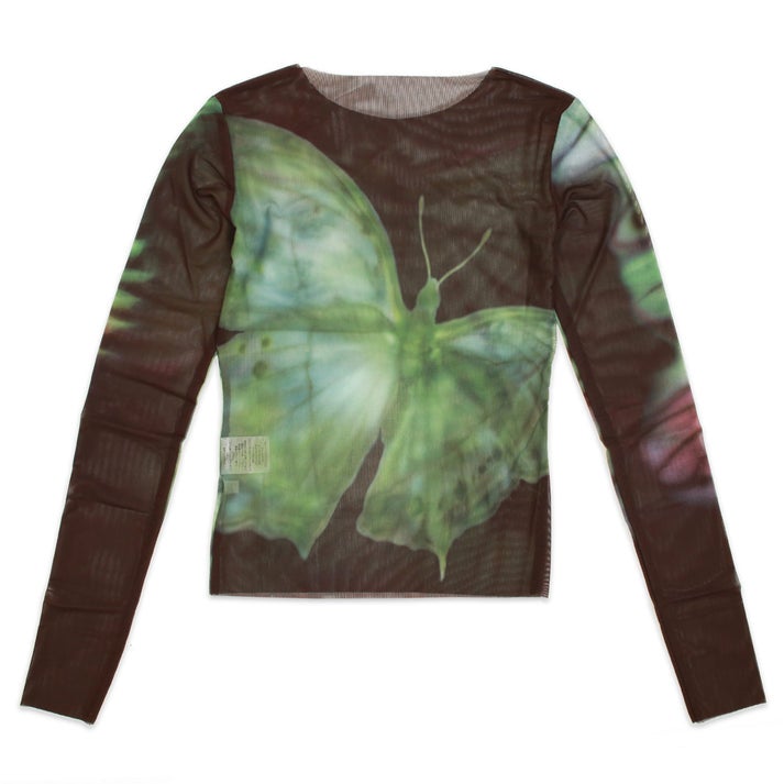 Yardsale Butterfly Mesh LS, multi