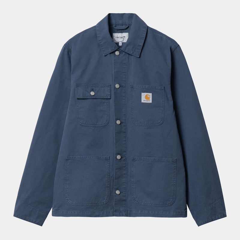 Carhartt Michigan Coat (summer), storm blue garment dyed