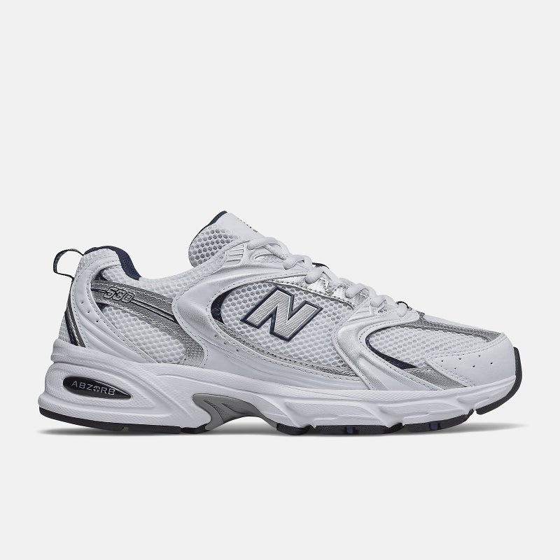 New Balance 530, white / natural indigo