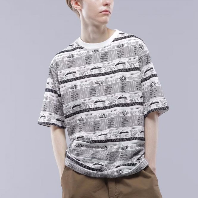 Manastash MTN Stripe Tee, black