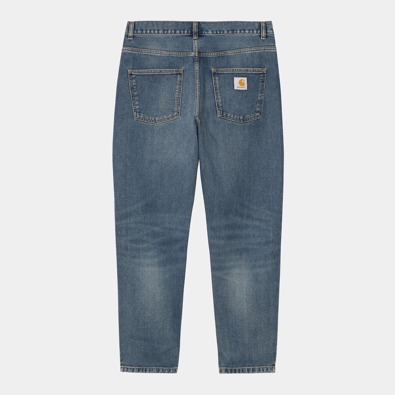 Carhartt Newel Pant, blue dark used wash.
