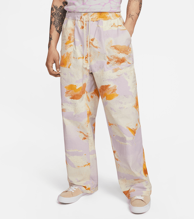 Nike SB x Doyenne Reversible pants, coconut milk / sesame