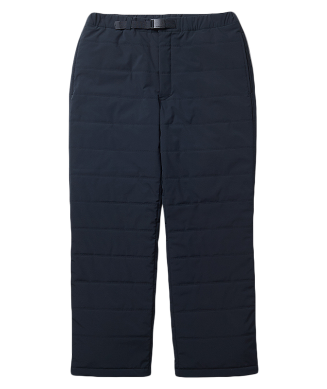 Snow Peak Flexible Insulated Wide Pants, black