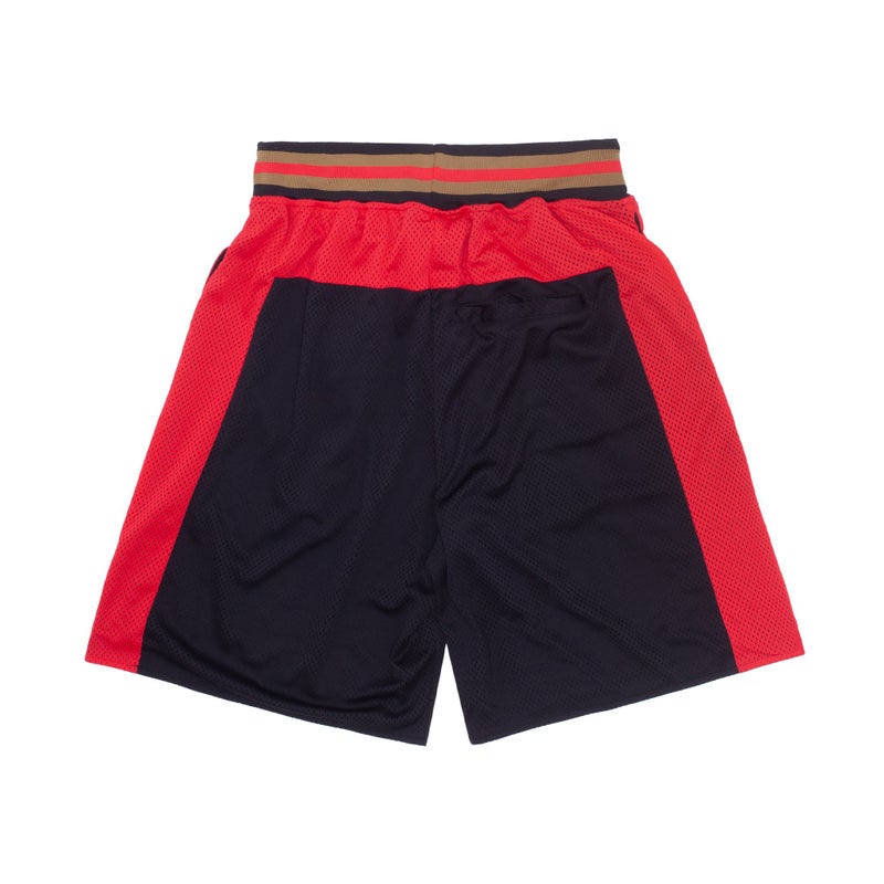 Fucking Awesome Muay Thai Basketball Short, red / black