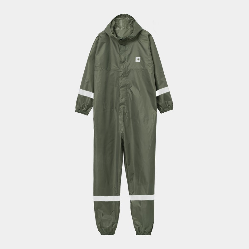 Carhartt Packable Rain Suit, thyme / reflective