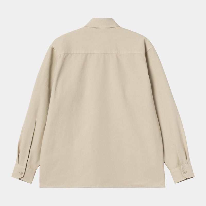 Carhartt Reno Shirt Jacket, fleur de sel germent dyed