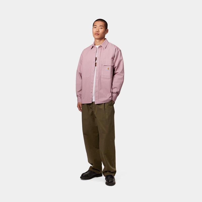 Carhartt Reno Shirt Jac, hortensia