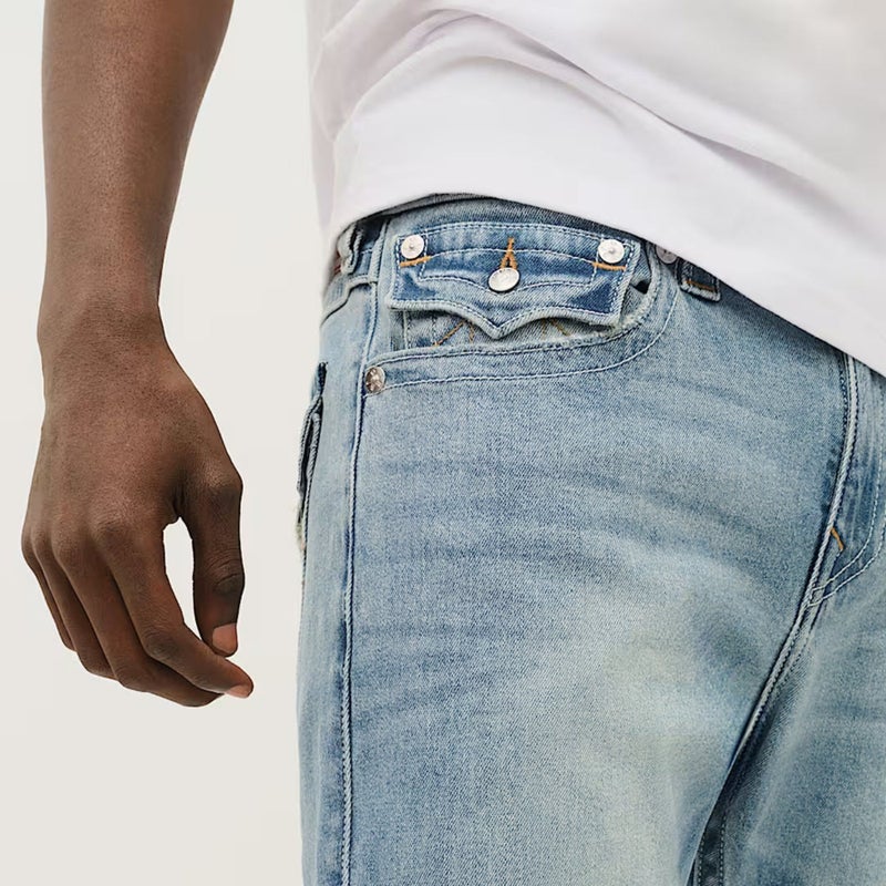 True Religion Ricky SN Flap, brilliant medium wash