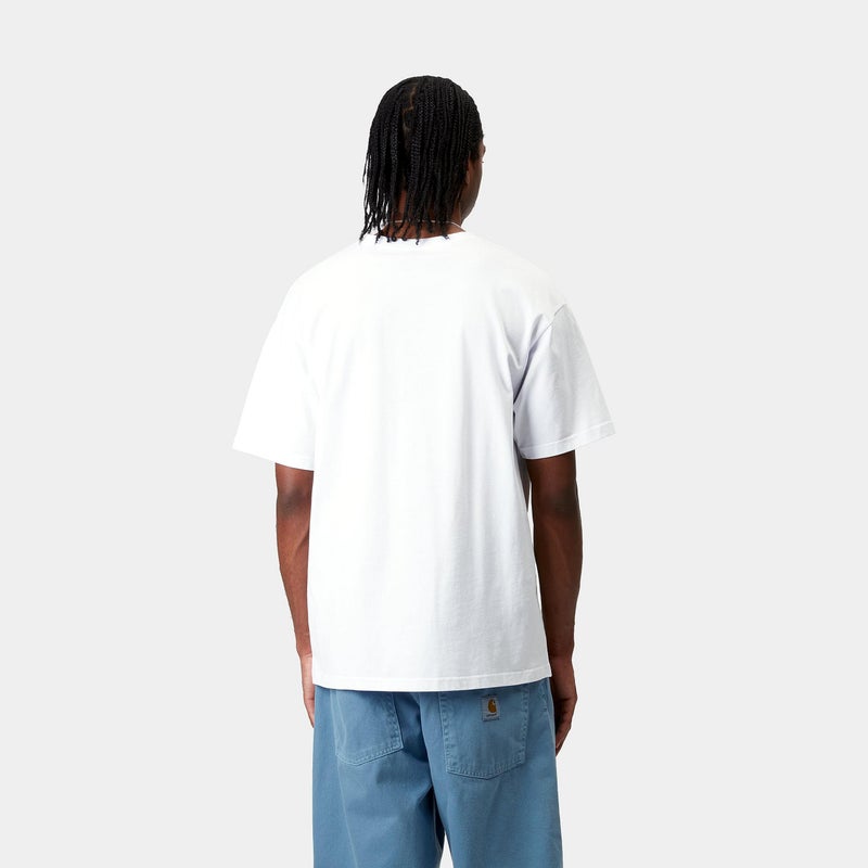 Carhartt S/S Madison T-Shirt, white / black