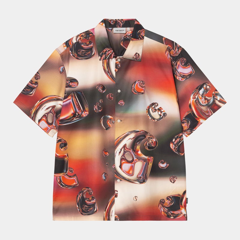 Carhartt S/S Solar Chrome Shirt, solar chrome.