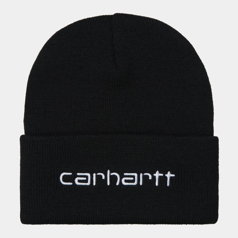 Carhartt Script Beanie, black