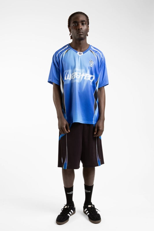 Wasted Paris Ambrosiana Football Short, black