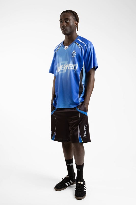 Wasted Paris Ambrosiana Football Short, black