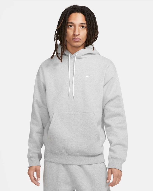 Nike Solo Swoosh Hoodie, grey