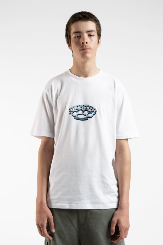 Wasted Paris Knuckles T-Shirt, white