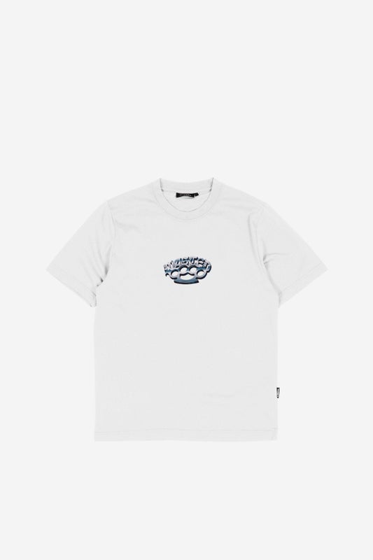 Wasted Paris Knuckles T-Shirt, white.